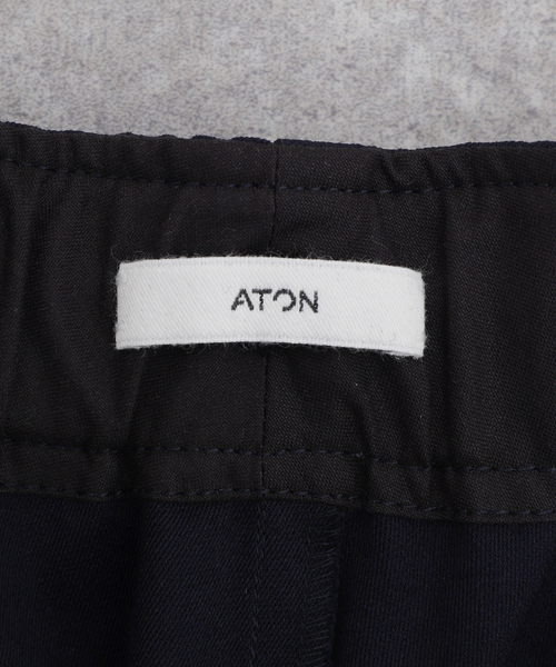 ATON(エイトン)の「ATON (エイトン) BACK SATIN UTILITY PANTS PRAGCW0708(その他パンツ・メンズ・ネイビー/ブラック・4/6)」の18枚目の写真