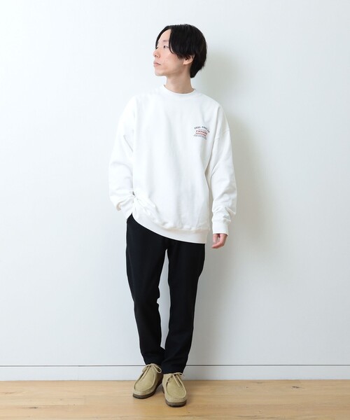 BEAMS HEART(ビームスハート)の「カフェテリア グラフィック スウェット(スウェット・メンズ・ホワイト/ライトグレー/チャコールグレー・SMALL/LARGE/MEDIUM)」の4枚目の写真