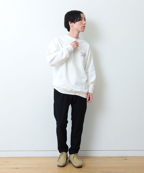 BEAMS HEART(ビームスハート)の「カフェテリア グラフィック スウェット(スウェット・メンズ・ホワイト/ライトグレー/チャコールグレー・SMALL/LARGE/MEDIUM)」の5枚目の写真