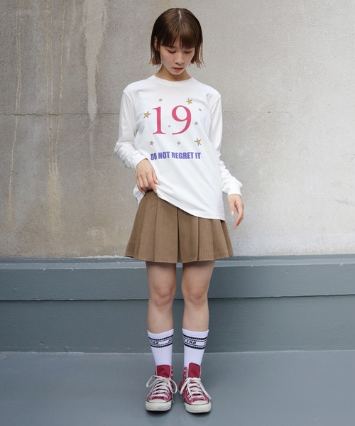UNIT CHEST】unique unisex long sleeve T-shirt/ユニークユニ