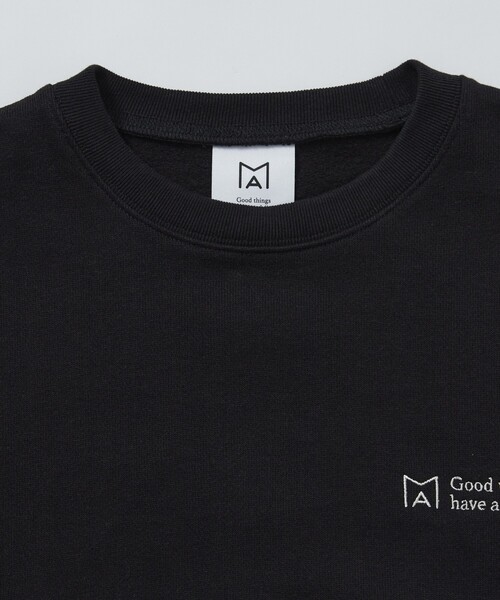 Firsthand(ファーストハンド)の「MA Firsthand/マ ファーストハンド BACIS LOGO CREW SWEAT / ロゴスウェット / スウェットシャツ(スウェット・メンズ・ブラック/グレー/グリーン/パープル/ネイビー・MEDIUM/LARGE)」の13枚目の写真