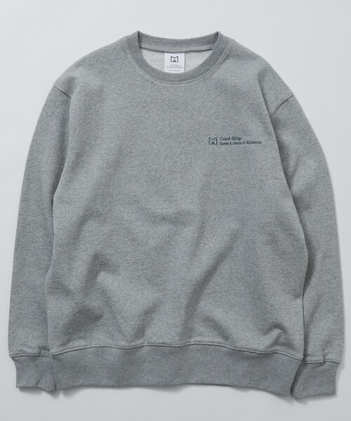 Firsthand(ファーストハンド)の「MA Firsthand/マ ファーストハンド BACIS LOGO CREW SWEAT / ロゴスウェット / スウェットシャツ(スウェット・メンズ・ブラック/グレー/グリーン/パープル/ネイビー・MEDIUM/LARGE)」の17枚目の写真