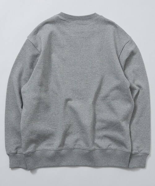 Firsthand(ファーストハンド)の「MA Firsthand/マ ファーストハンド BACIS LOGO CREW SWEAT / ロゴスウェット / スウェットシャツ(スウェット・メンズ・ブラック/グレー/グリーン/パープル/ネイビー・MEDIUM/LARGE)」の18枚目の写真
