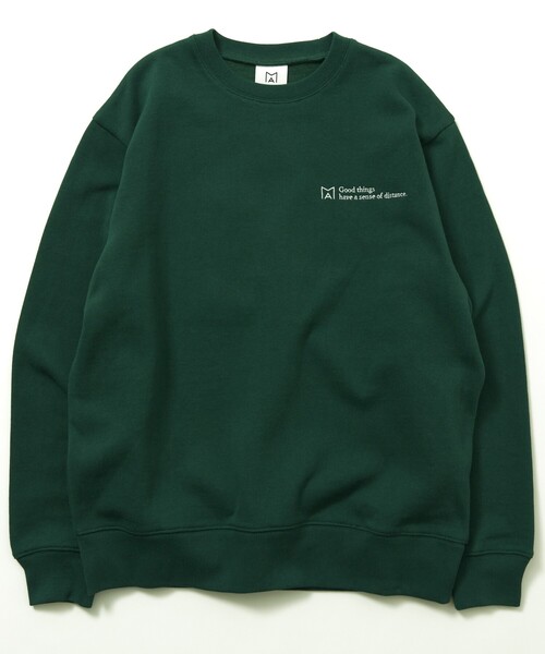 ハンドファーストトレーナー セール】MA Firsthand/マ ファーストハンド BACIS LOGO CREW