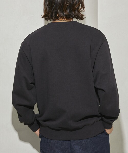 Firsthand(ファーストハンド)の「MA Firsthand/マ ファーストハンド BACIS LOGO CREW SWEAT / ロゴスウェット / スウェットシャツ(スウェット・メンズ・ブラック/グレー/グリーン/パープル/ネイビー・MEDIUM/LARGE)」の19枚目の写真