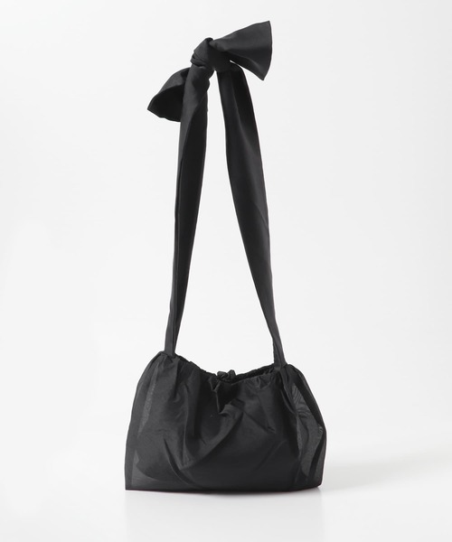 URBAN RESEARCH ROSSO WOMEN(アーバンリサーチ ロッソ)の「kaene オーガンジー2wayリボンバッグ(ハンドバッグ・レディース・ブラック/ベージュ・FREE)」の10枚目の写真