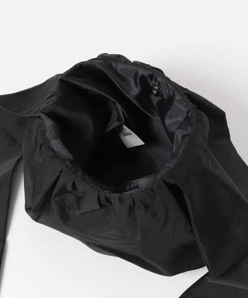 URBAN RESEARCH ROSSO WOMEN(アーバンリサーチ ロッソ)の「kaene オーガンジー2wayリボンバッグ(ハンドバッグ・レディース・ブラック/ベージュ・FREE)」の12枚目の写真