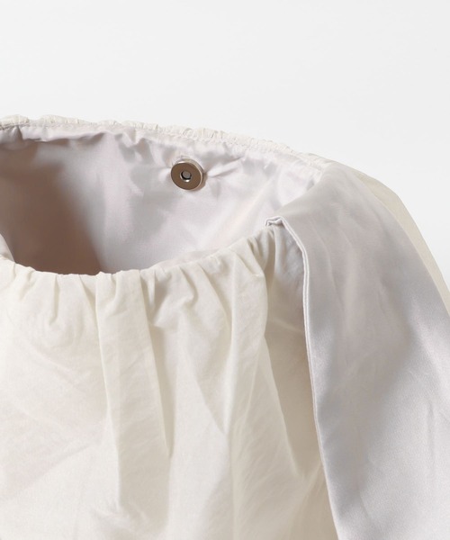 URBAN RESEARCH ROSSO WOMEN(アーバンリサーチ ロッソ)の「kaene オーガンジー2wayリボンバッグ(ハンドバッグ・レディース・ブラック/ベージュ・FREE)」の14枚目の写真