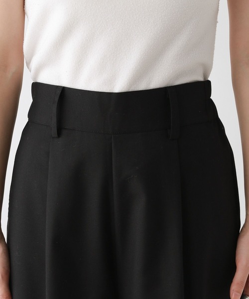 RAGEBLUE(レイジブルー)の「選べる着丈!太ベルトハイウエスト/タックワイドスラックス(スラックス・レディース・ブラック/グレー/ネイビー/ベージュ・FREE/TALL)」の18枚目の写真