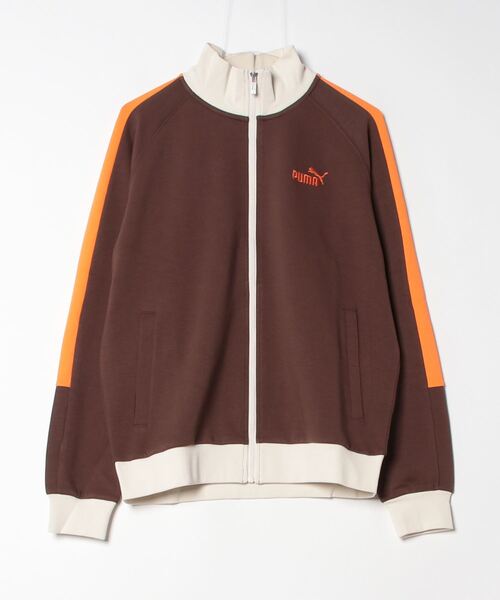 PUMA（プーマ）の「プーマ PUMA CORE HERITAGE MX トラックジャケット_（ジャージ・メンズ・ブラック/ブラウン/ブルー・S/M/L/LL/3L）」の2枚目の写真