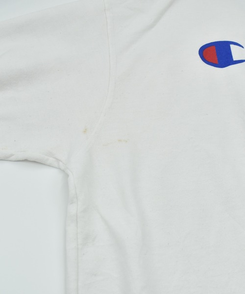 Champion(チャンピオン)の「【ヴィンテージ古着】Champion 目つき ロゴスウェット(スウェット・メンズ・ホワイト・XX-LARGE)」の6枚目の写真