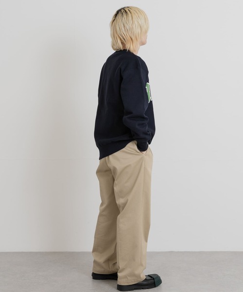 THE GOODLAND MARKET(ザグッドランドマーケット)の「KEIMEN BROCCOLI sweat(スウェット・メンズ・ネイビー・MEDIUM/LARGE/X-LARGE/XX-LARGE)」の7枚目の写真