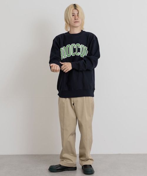 THE GOODLAND MARKET(ザグッドランドマーケット)の「KEIMEN BROCCOLI sweat(スウェット・メンズ・ネイビー・MEDIUM/LARGE/X-LARGE/XX-LARGE)」の9枚目の写真