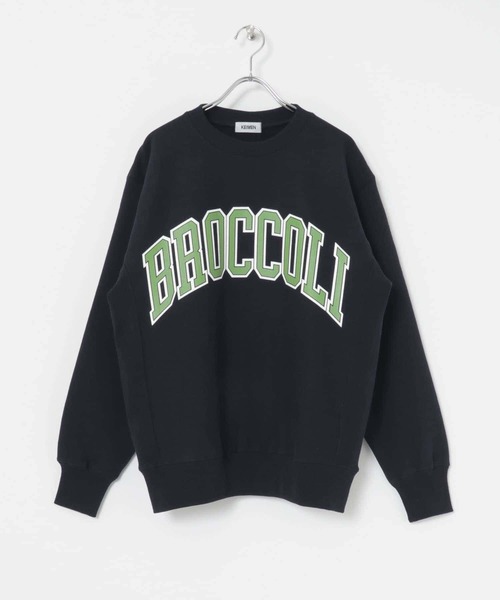 THE GOODLAND MARKET(ザグッドランドマーケット)の「KEIMEN BROCCOLI sweat(スウェット・メンズ・ネイビー・MEDIUM/LARGE/X-LARGE/XX-LARGE)」の10枚目の写真