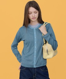 MILLER | R.P.miller/ミラー Panel ribbed cardigan 秋 秋服 2026年秋冬(カーディガン/ボレロ)