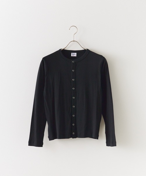 AO2（アオズ）の「R.P.miller/ミラー Panel ribbed cardigan カーディガン（カーディガン/ボレロ・レディース・ホワイト系/ブラック/ネイビー系・FREE）」の18枚目の写真