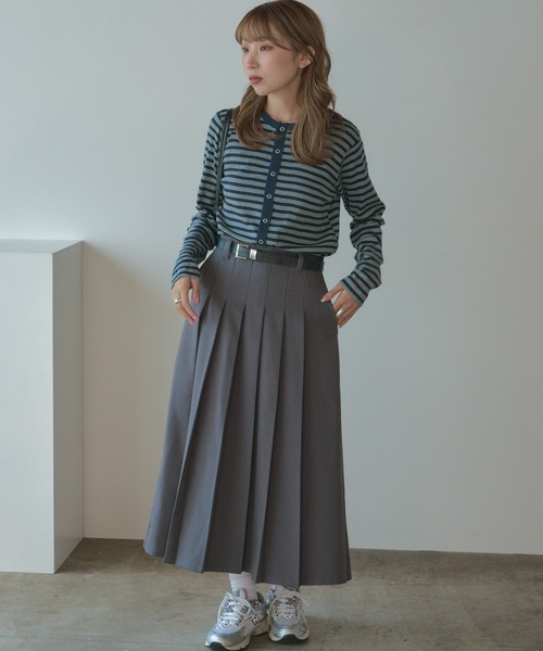 AO2（アオズ）の「R.P.miller/ミラー Panel ribbed cardigan カーディガン（カーディガン/ボレロ・レディース・ホワイト系/ブラック/ネイビー系・FREE）」の15枚目の写真