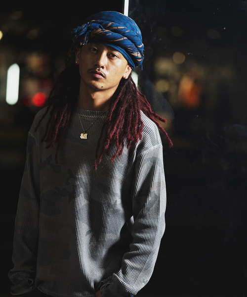 セール】アッシュカモ柄 サーマルロンTee（Tシャツ/カットソー）｜PULP