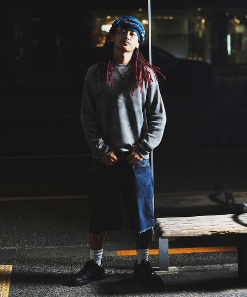 ファイヤーカモサーマルロンティ セール】アッシュカモ柄 サーマルロンTee（Tシャツ/カットソー）｜PULP