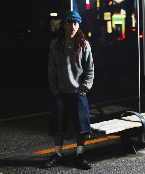 セール】アッシュカモ柄 サーマルロンTee（Tシャツ/カットソー）｜PULP