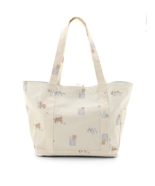 【セール】プレイフルキャット柄 ママバッグ（マザーズバッグ）｜gelato pique（ジェラートピケ）