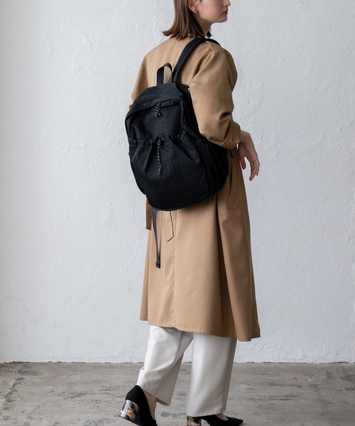 セール】7ポケット撥水リュック ドローコード パラコード ユニセックス