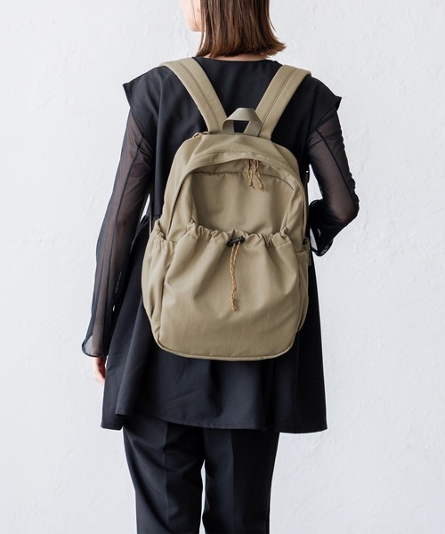 セール】7ポケット撥水リュック ドローコード パラコード ユニセックス