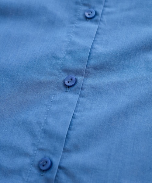 VIS(ビス)の「リボン付きバックシャーリングシャツ(シャツ/ブラウス・レディース・ブラウン系その他/ホワイト系その他/サックスブルー・FREE)」の16枚目の写真