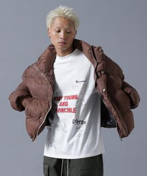 DANKE SCHON | DankeSchon/ダンケシェーン/NYLON STAND SHORT BLOUSON(ダウンジャケット/コート)
