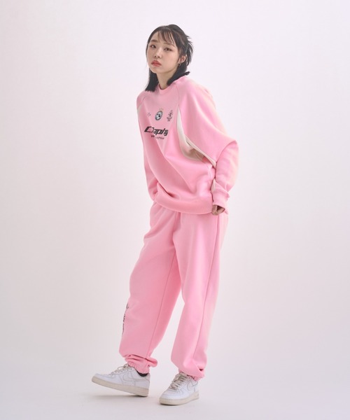 日本限定商品】C.GRAPHY Sporty Color Combination Sweat Set Up