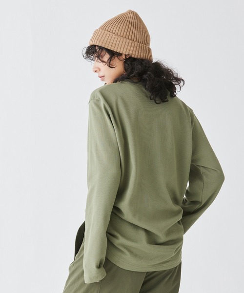 LACOSTE(ラコステ)の「ウールリブニットキャップ(ニットキャップ/ビーニー・メンズ・ベージュ/オレンジ/ダークネイビー/ブラック/ライトブルー/グレー・58cm)」の10枚目の写真