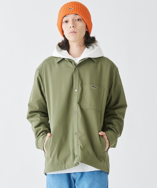LACOSTE(ラコステ)の「ウールリブニットキャップ(ニットキャップ/ビーニー・メンズ・ベージュ/オレンジ/ダークネイビー/ブラック/ライトブルー/グレー・58cm)」の13枚目の写真
