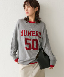 RIVE DROITE | 予約【Yoshiiiiiiコラボカラー登場！】フットボールロゴニット(ニット/セーター)