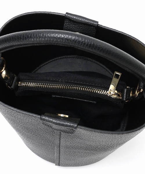 MILOS(ミロス)の「《WEB限定》MILOS/ミロス ステッチワンハンドルバッグ(ショルダーバッグ・レディース・ブラック/ベージュ・FREE)」の18枚目の写真