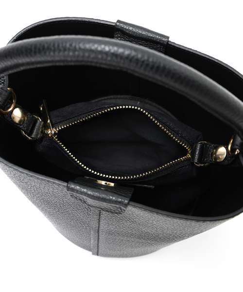 MILOS(ミロス)の「《WEB限定》MILOS/ミロス ステッチワンハンドルバッグ(ショルダーバッグ・レディース・ブラック/ベージュ・FREE)」の19枚目の写真