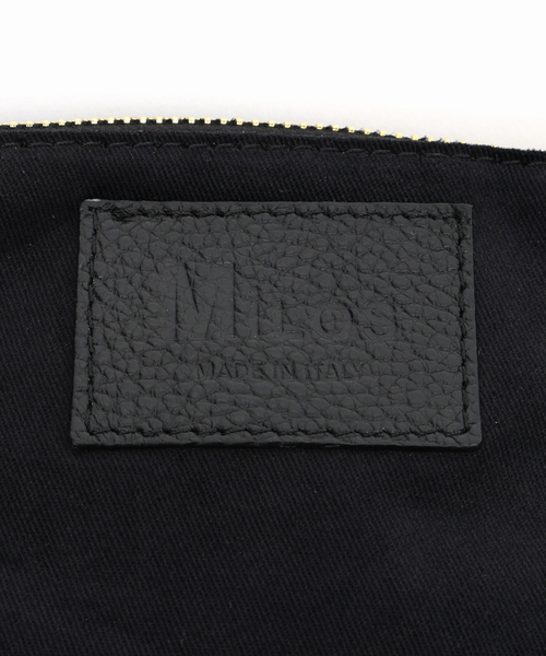 MILOS(ミロス)の「《WEB限定》MILOS/ミロス ステッチワンハンドルバッグ(ショルダーバッグ・レディース・ブラック/ベージュ・FREE)」の3枚目の写真