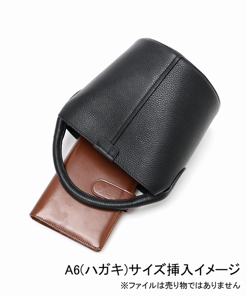 MILOS(ミロス)の「《WEB限定》MILOS/ミロス ステッチワンハンドルバッグ(ショルダーバッグ・レディース・ブラック/ベージュ・FREE)」の4枚目の写真