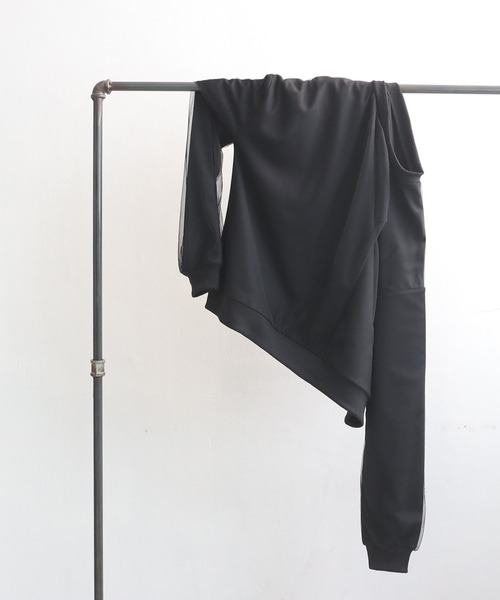 antiqua(アンティカ)の「チュールドッキングトップス(その他トップス・レディース・ブラック・ONESIZE)」の6枚目の写真