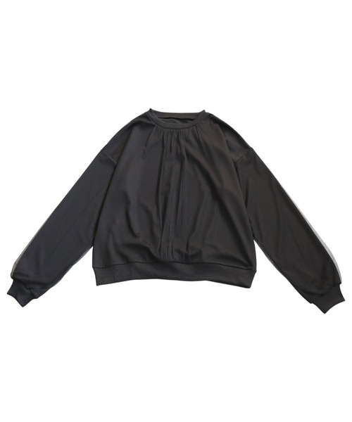 antiqua(アンティカ)の「チュールドッキングトップス(その他トップス・レディース・ブラック・ONESIZE)」の7枚目の写真