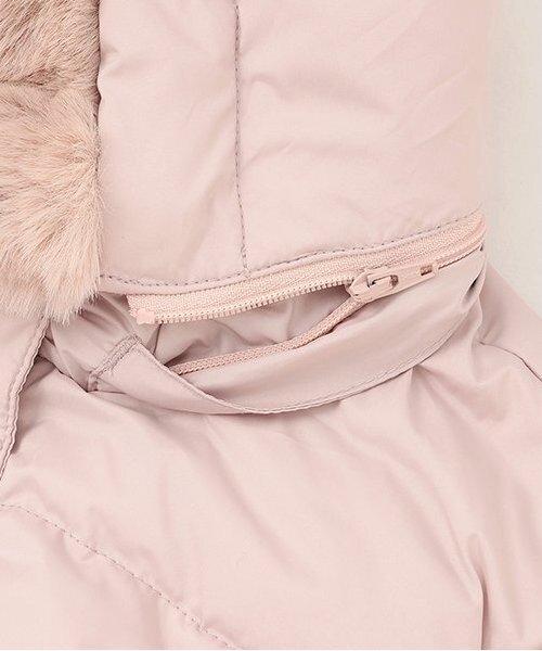 mezzo piano Junior(メゾピアノジュニア)の「【人気商品再入荷】【直営店で取り扱い無し】【撥水】リボンベルトガーリーロングダウン(ダウンジャケット/コート・キッズ・グレー/ピンク/ネイビー・S/M/L)」の12枚目の写真