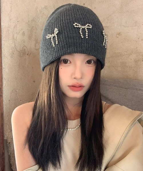 REBALANCE（リバランス）の「リボンニットビーニー（ニットキャップ/ビーニー・レディース・A/B/C・FREE）」の10枚目の写真