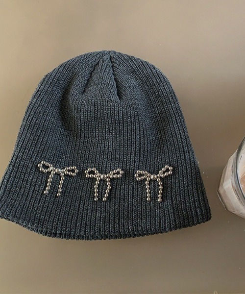 REBALANCE（リバランス）の「リボンニットビーニー（ニットキャップ/ビーニー・レディース・A/B/C・FREE）」の11枚目の写真