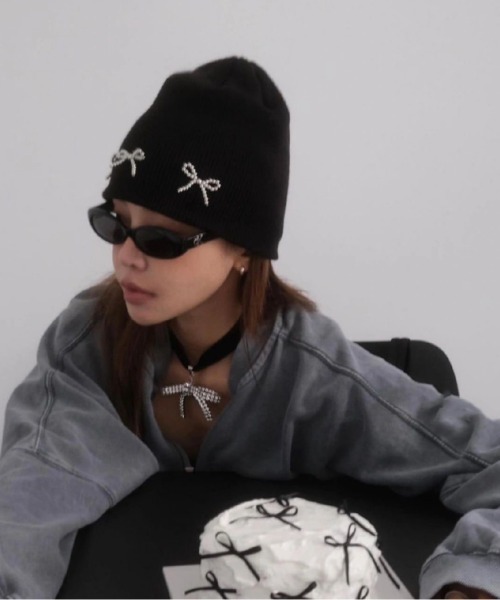 REBALANCE（リバランス）の「リボンニットビーニー（ニットキャップ/ビーニー・レディース・A/B/C・FREE）」の17枚目の写真