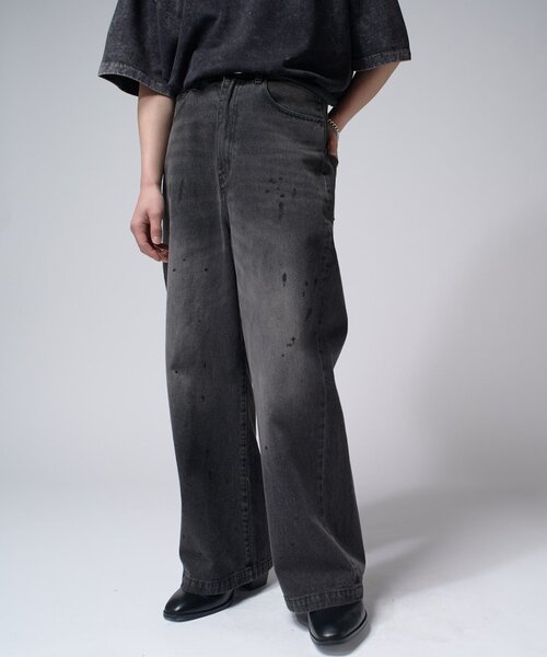 Lui's(ルイス)の「ペイントエレファントジーンズ(デニムパンツ・メンズ・インディゴブルー/ブラック・30/32/34)」の22枚目の写真