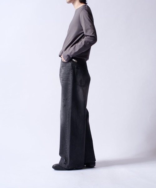 Lui's(ルイス)の「ペイントエレファントジーンズ(デニムパンツ・メンズ・インディゴブルー/ブラック・30/32/34)」の15枚目の写真