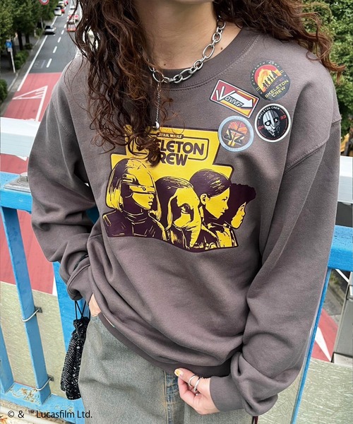 DOUBLE NAME（ダブルネーム）の「【SKELETON CREW】EMBLEM PULLOVER/ユニセックス（スウェット・レディース・スミクロ・X-LARGE/LARGE）」の10枚目の写真