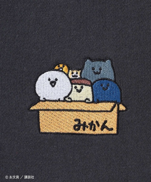 Honeys(ハニーズ)の「お文具といっしょ/ゆるトレーナー(スウェット・レディース・スミクロ/ブルー/アイボリー/レッド・S/M/LL/L)」の19枚目の写真