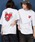 unrelaxingiANVOj́uI[o[TCY  hJ TVc 100 /embroidery oversize T-shirtiTVc/Jbg\[jvbzCgn