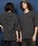 unrelaxingiANVOj́uI[o[TCY  hJ TVc 100 /embroidery oversize T-shirtiTVc/Jbg\[jvbCgubN