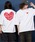 unrelaxingiANVOj́uI[o[TCY  hJ TVc 100 /embroidery oversize T-shirtiTVc/Jbg\[jvb̑20
